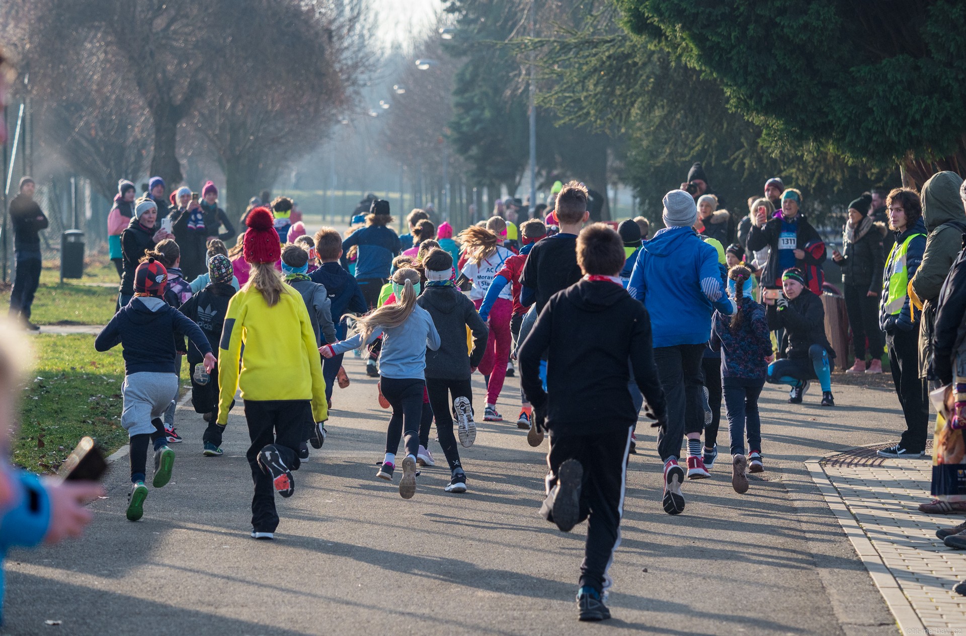 WINTER RUN v Olomouci byl opět za krásného počasí